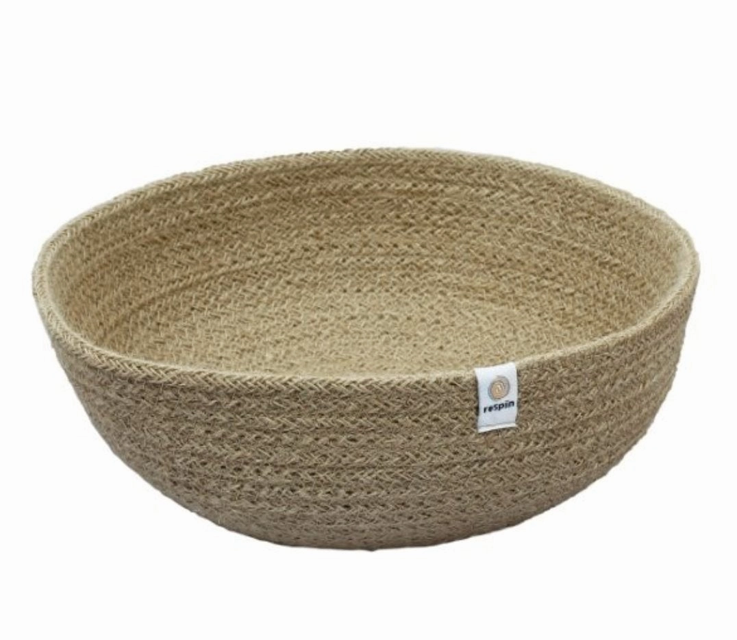 Jute Large Natural Basket Performance Indicator