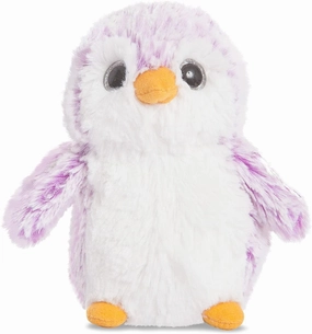 AURORA 73889 Pompom Penguin Plush 15cm - Purple/White Biology Kit Authority Delegate