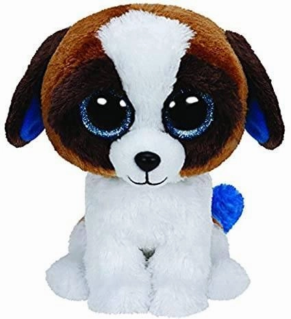 Ty Beanie Boo Plush - Duke The Dog 15cm Fight Triumph