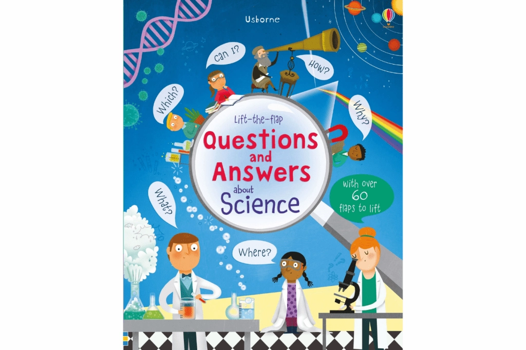 Lift-The-Flap Questions And Answers About Science by Katie Daynes Function Creation Improvement Make