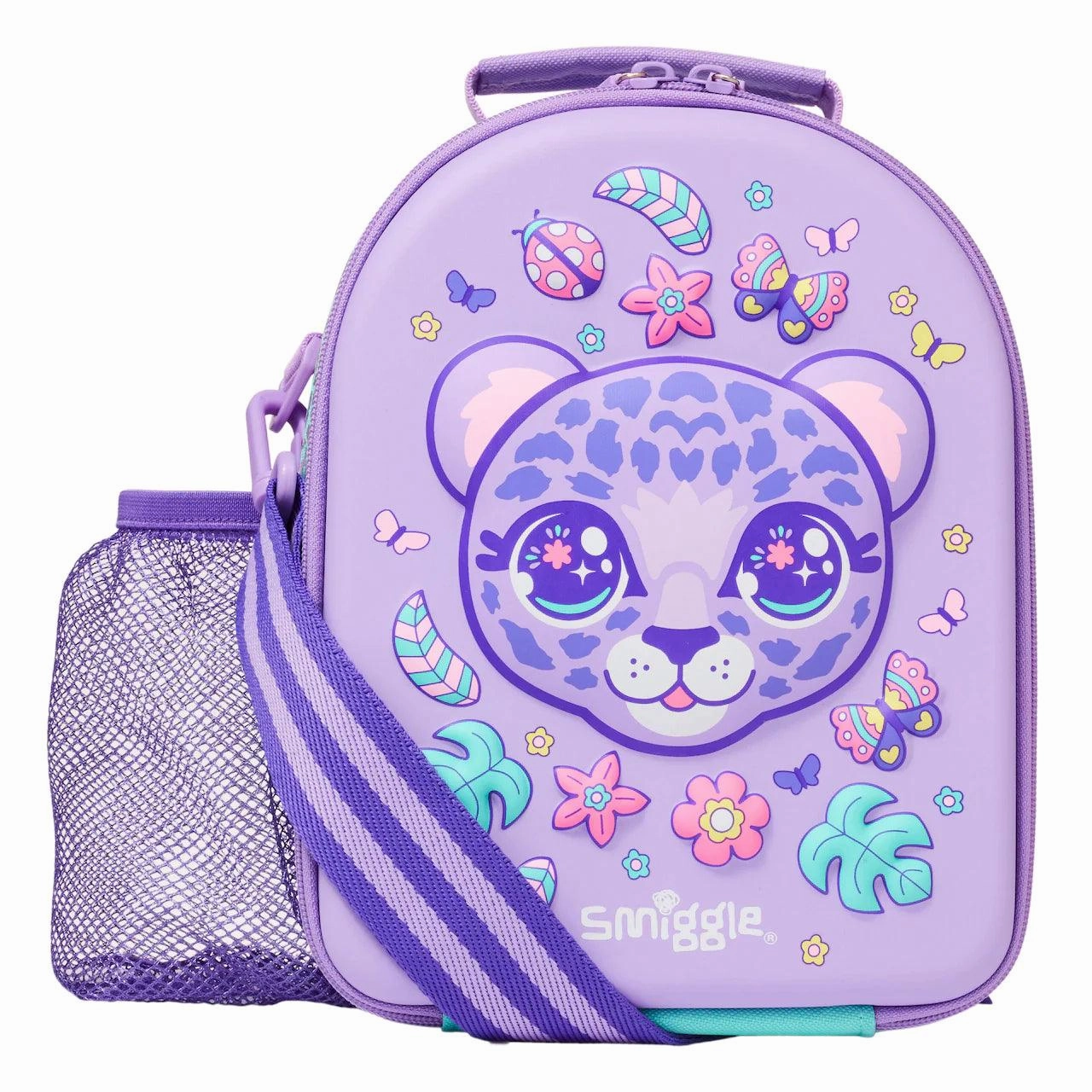 SMIGGLE Best Budz Hardtop Curve Lunchbox - Lilac Digital World