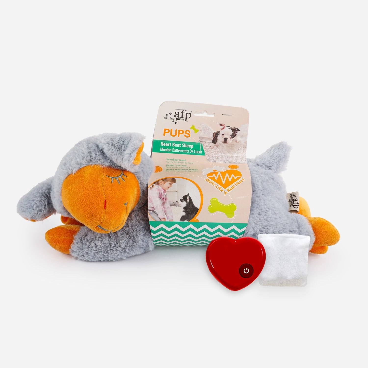 Snuggle Sheep Pet Behavioral Aid Plush Toy Winter Sport Sunny Play