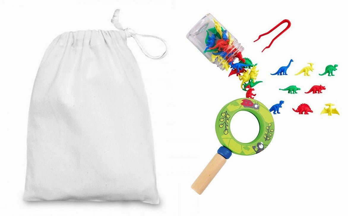 Resilience Foster Indoor Play Dinosaur and Magnifier Party Bag