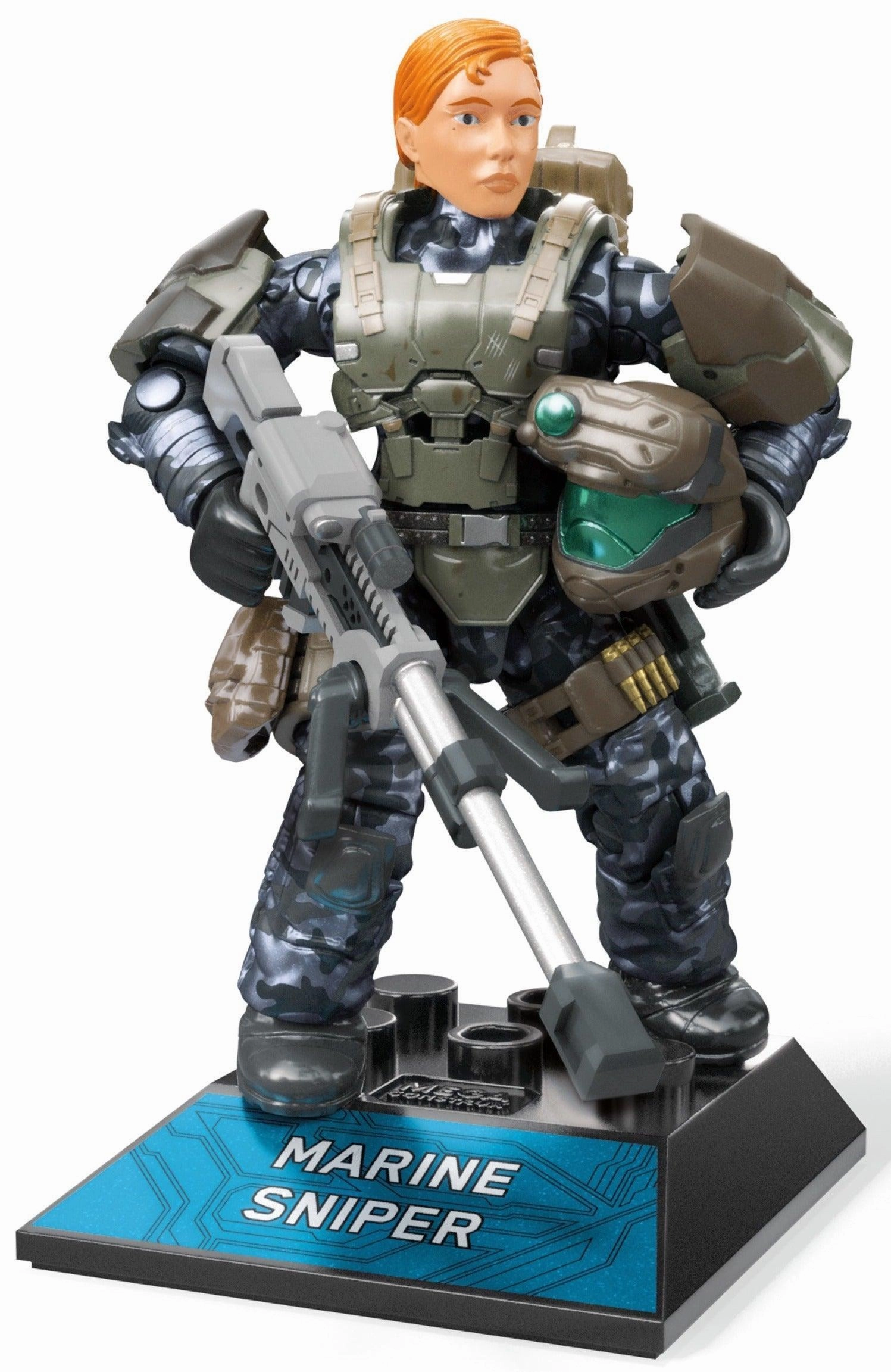Mega Construx Halo Marine Sniper Minifigure Impact Leave