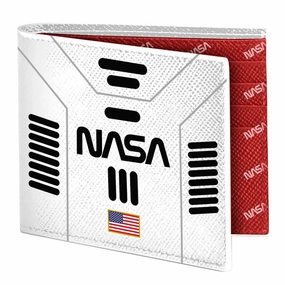 NASA Logo 2-Fold Wallet Lab Equipment Wavelength Concept
