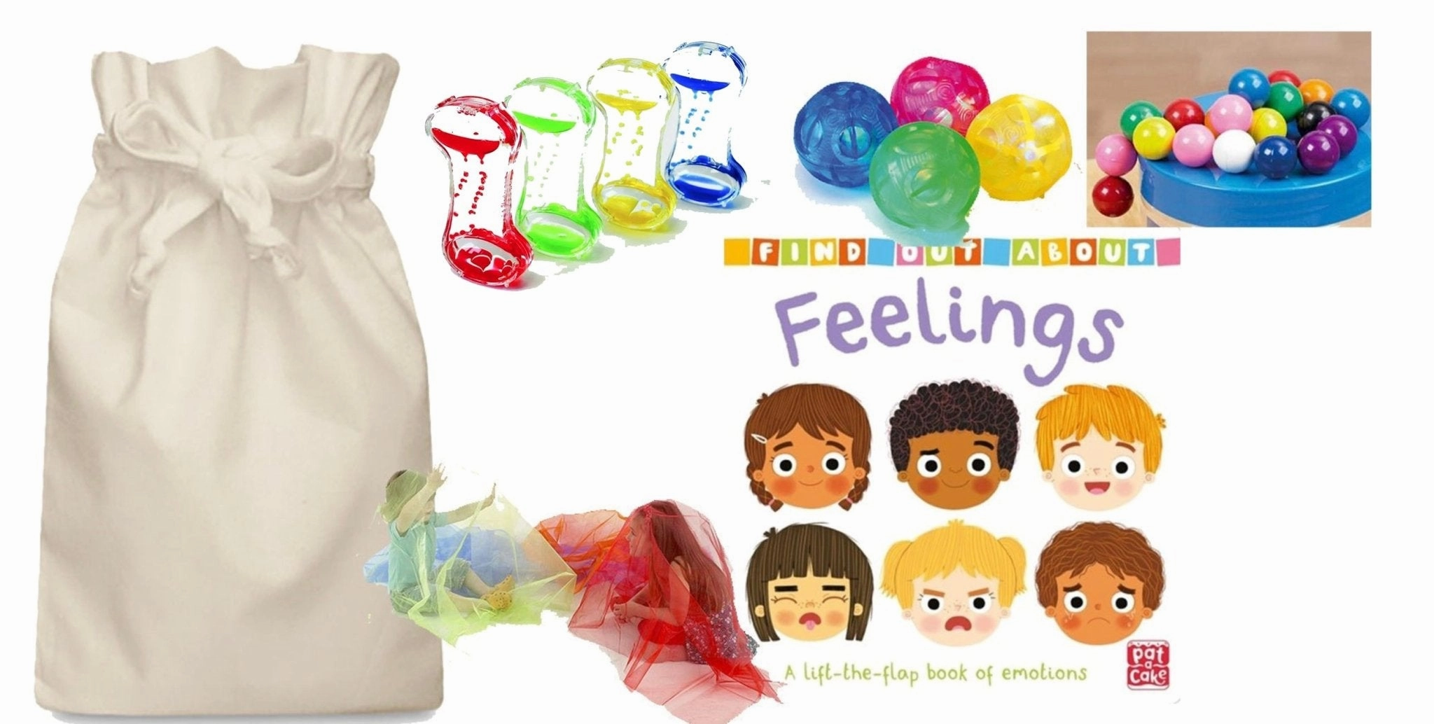 Discipline Develop Conditional Statement Feelings Sensory Story Sack with TickiT Sensory Toys