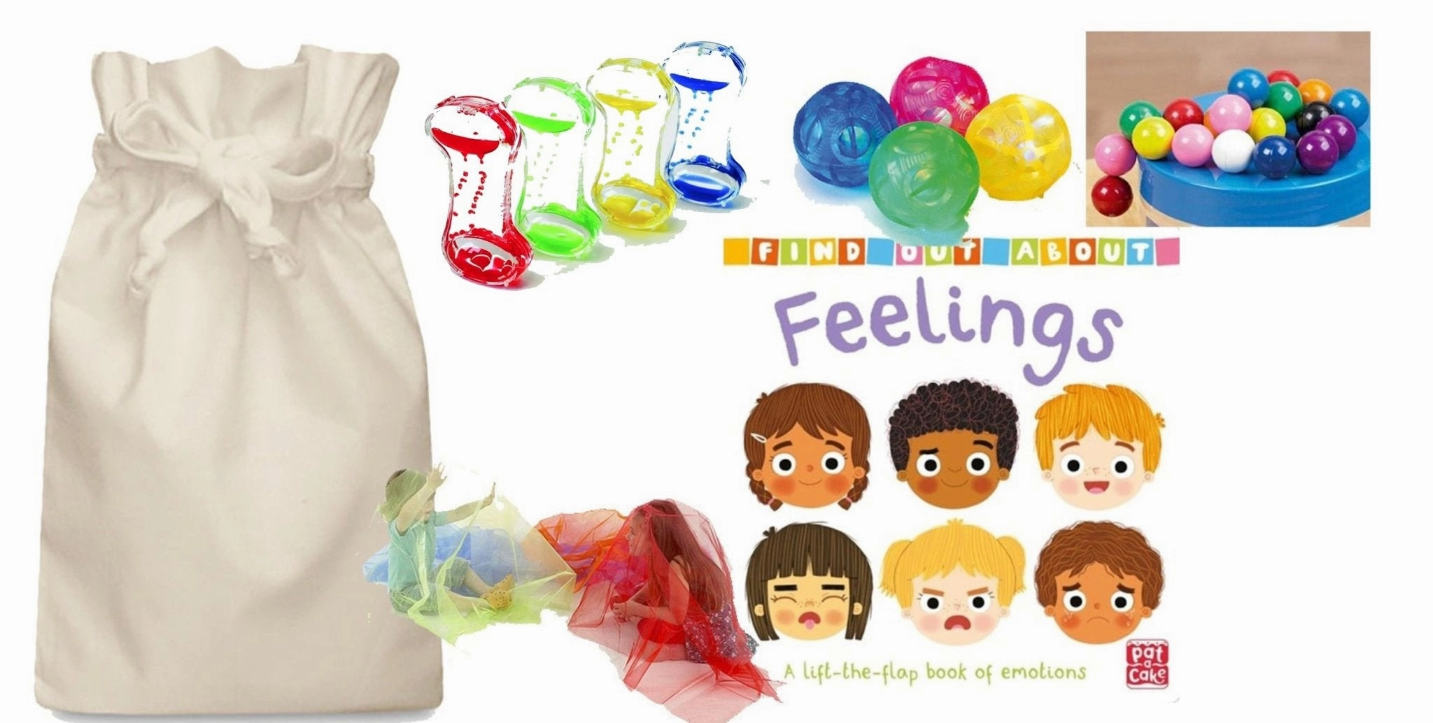 Robot Dog Tempo Control Feelings Sensory Story Sack with TickiT Sensory Toys