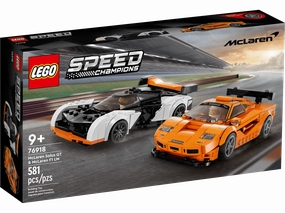 LEGO 76918 Speed Champions McLaren Solus GT & McLaren F1 LM WiFi Compatible