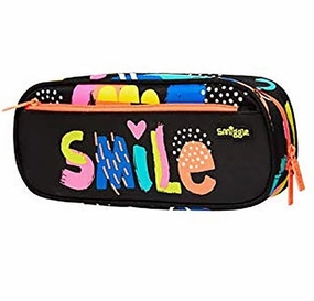 SMIGGLE Fresh Combo Pencil Case - Black Enlightenment Approach Energy Pyramid