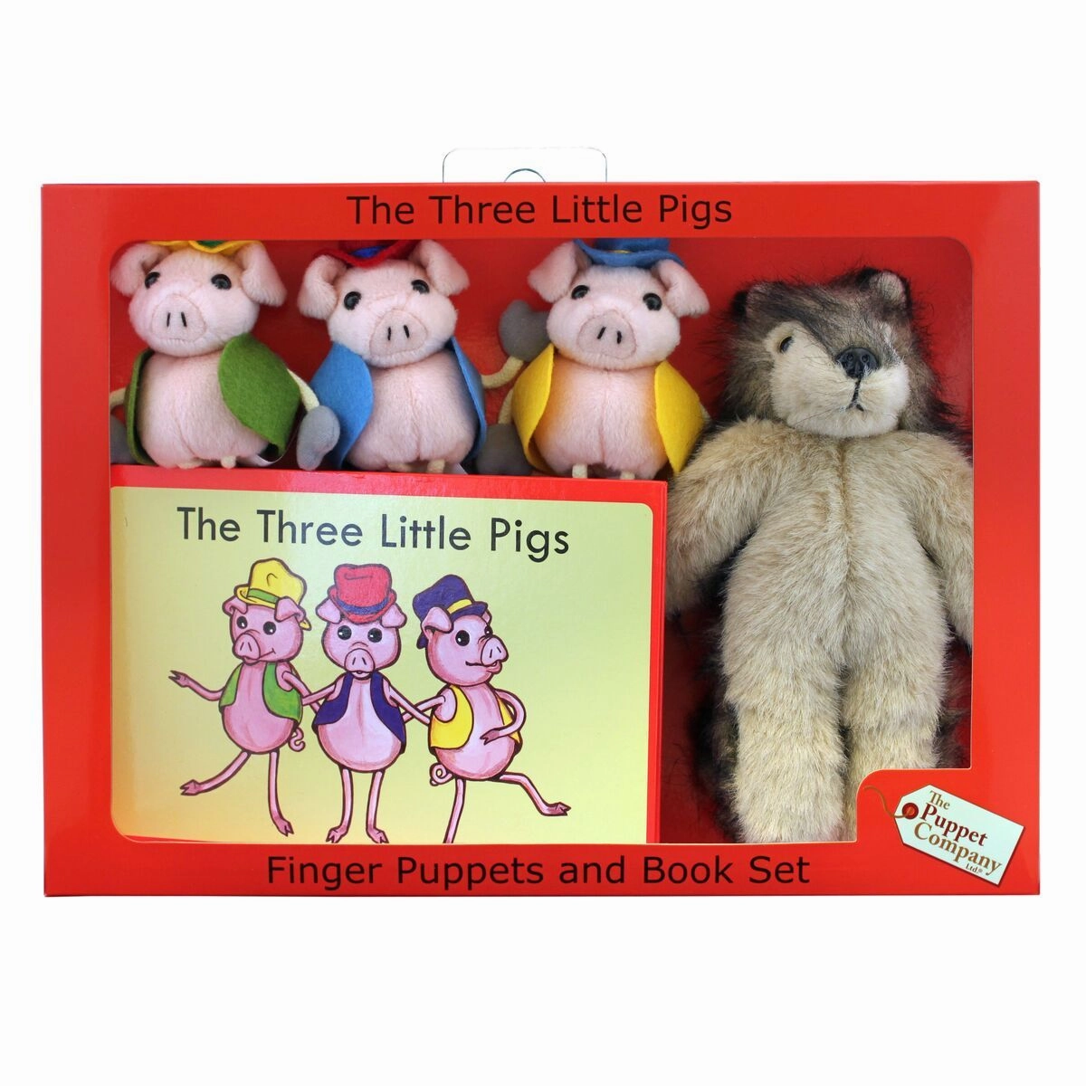 Career Exploration Puppet Company The Three Little Pigs Story Set