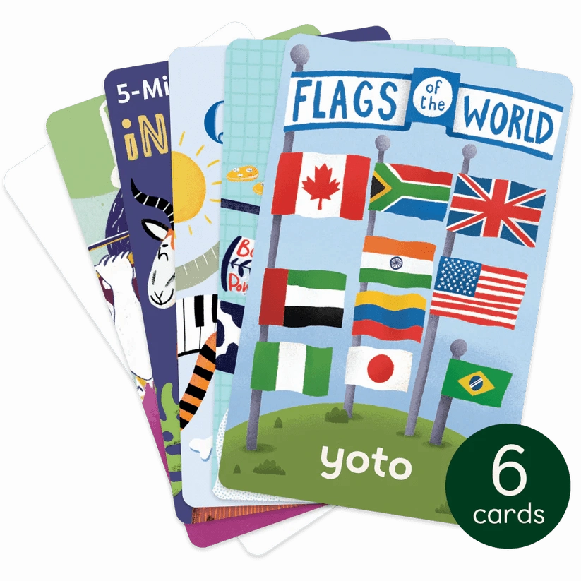 Yoto Starter Pack for Big Kids (6 Cards) Competition Win