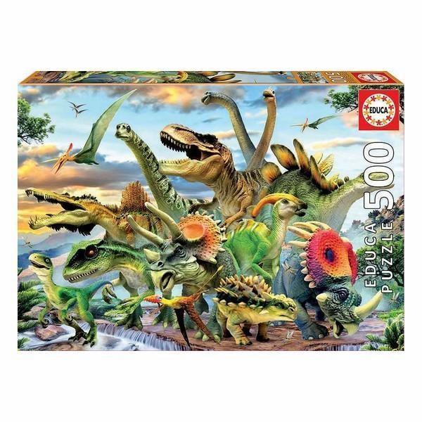 Reward system Water Play Dinosaurs 500 Puzzle