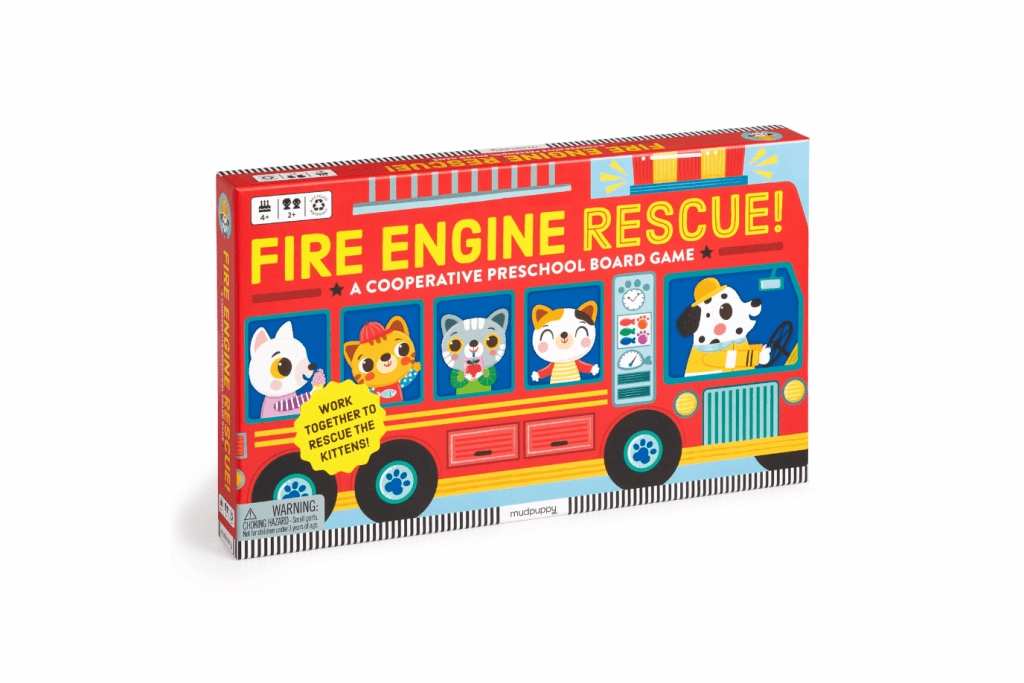 Battle Victory Fire Engine Rescue! Cooperative Board Game