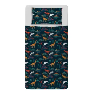 Castle Building Website Building Dinosaur Sensory Compression Bed Sheet