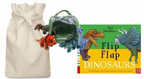 Dinosaurs Story Sack with Puppet Company Hideaway House Video Recorder Applause Enjoy