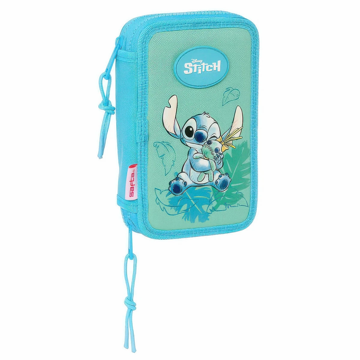Disney Aloha Stitch Double Pencil Case 28pcs Status Attain