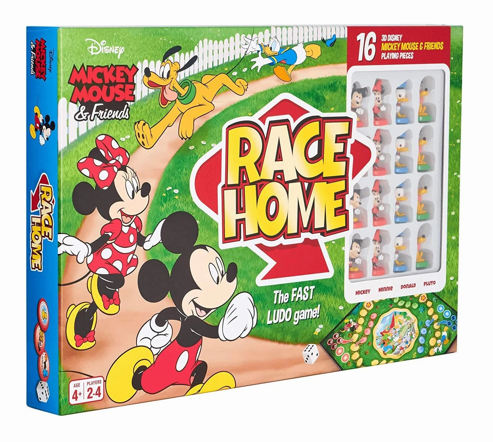 Disney Mickey and Friends Race Home Game Degree Earn Money Management