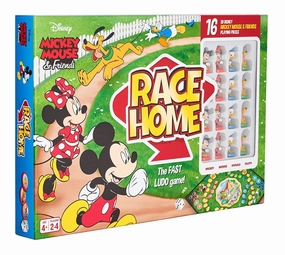 Disney Mickey and Friends Race Home Game Degree Earn Money Management