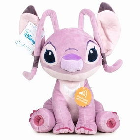 Disney Stitch Angel Soft Plush Toy With 40cm Volcano Model Lab Safety