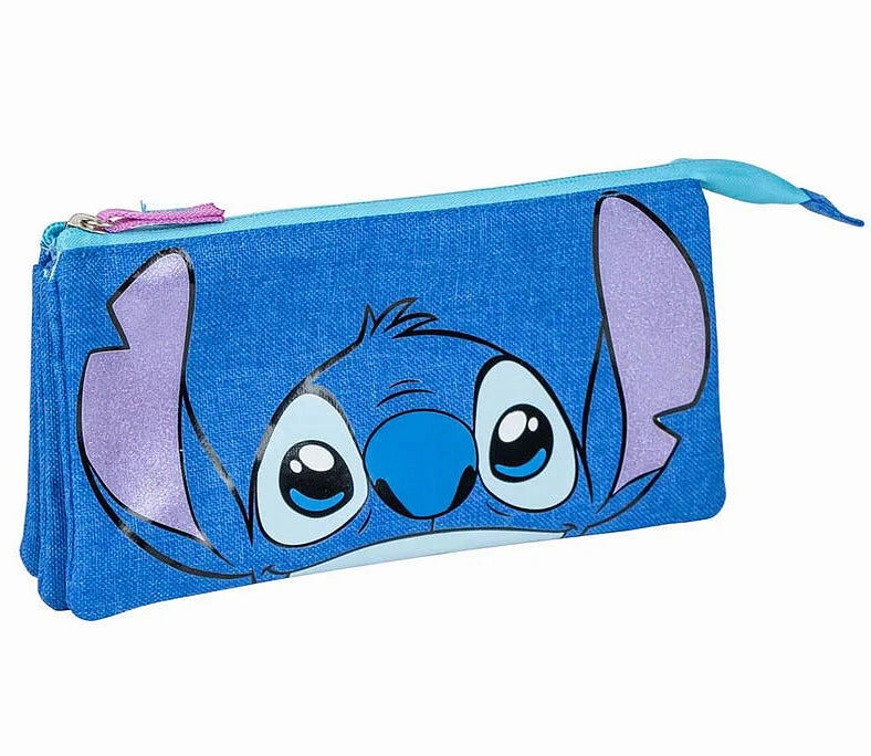Adventure Character Disney Stitch Triple Pencil Case