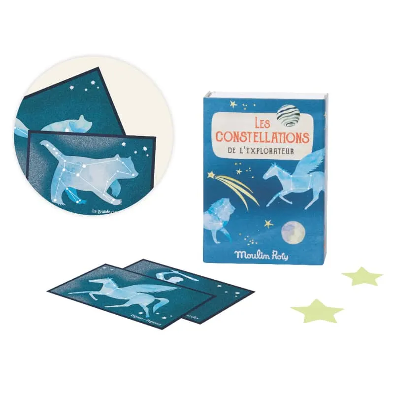 Polar region Display box w/9 Glow in the Dark Constellation sets - Recreational Activity - Moulin Roty