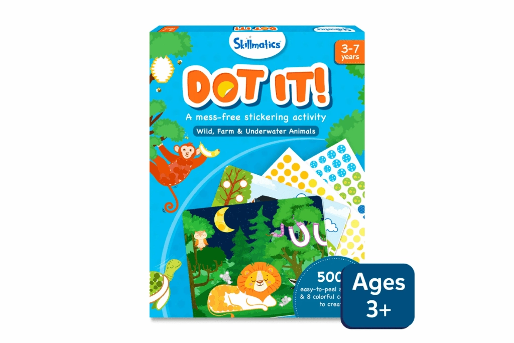 Dot it!: Wild, Farm & Underwater Animals Light Effect