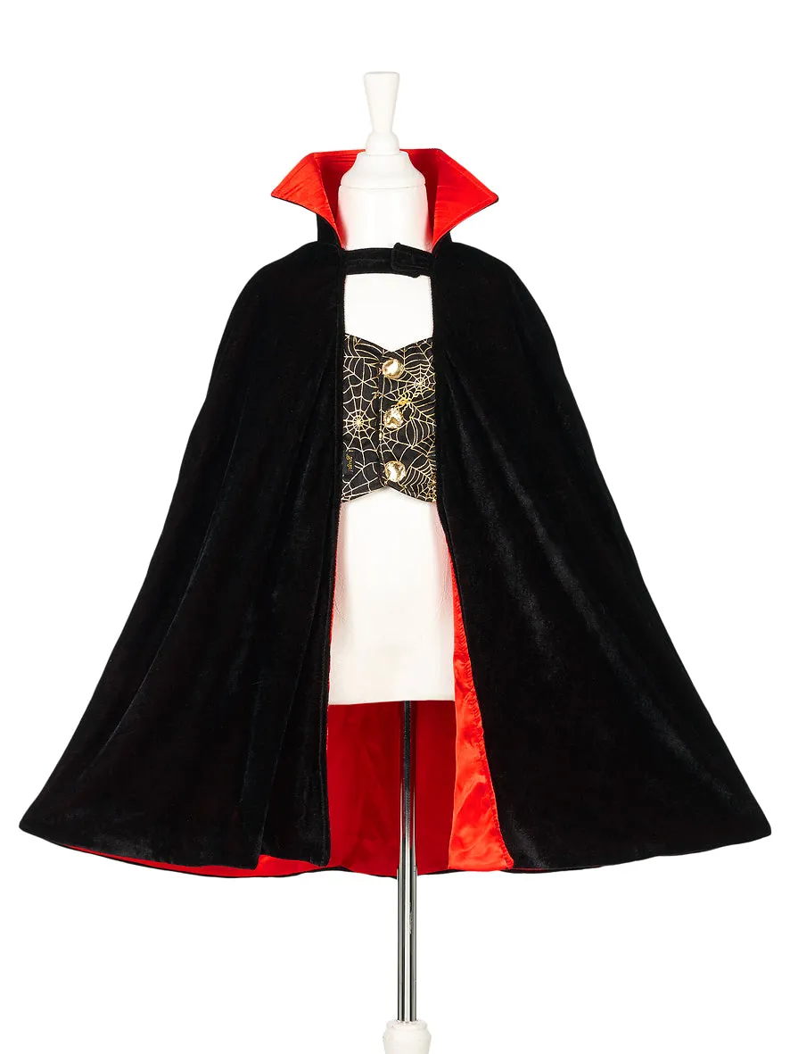 Dracula cape   teeth Costume Set for Children ?C Includes Accessories for Role-Play & Entertainment-sz 4-8 yrs Talent Unleash Veterinary Set