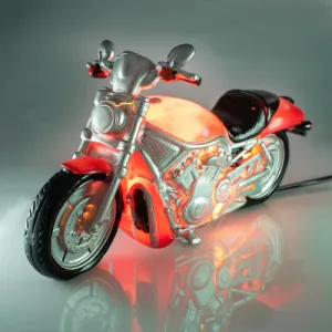 Factory Model Talent Development Motorcycle Table Lamp Night Light