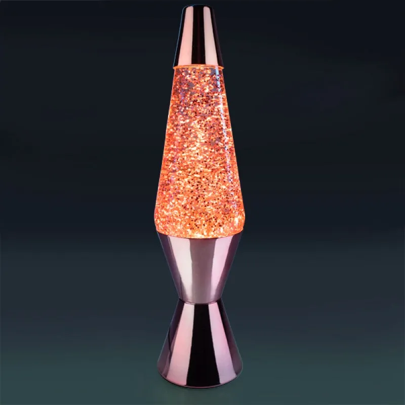 Rose Gold Pink Glitter Lava Lamp Target Hit Regulation Comply