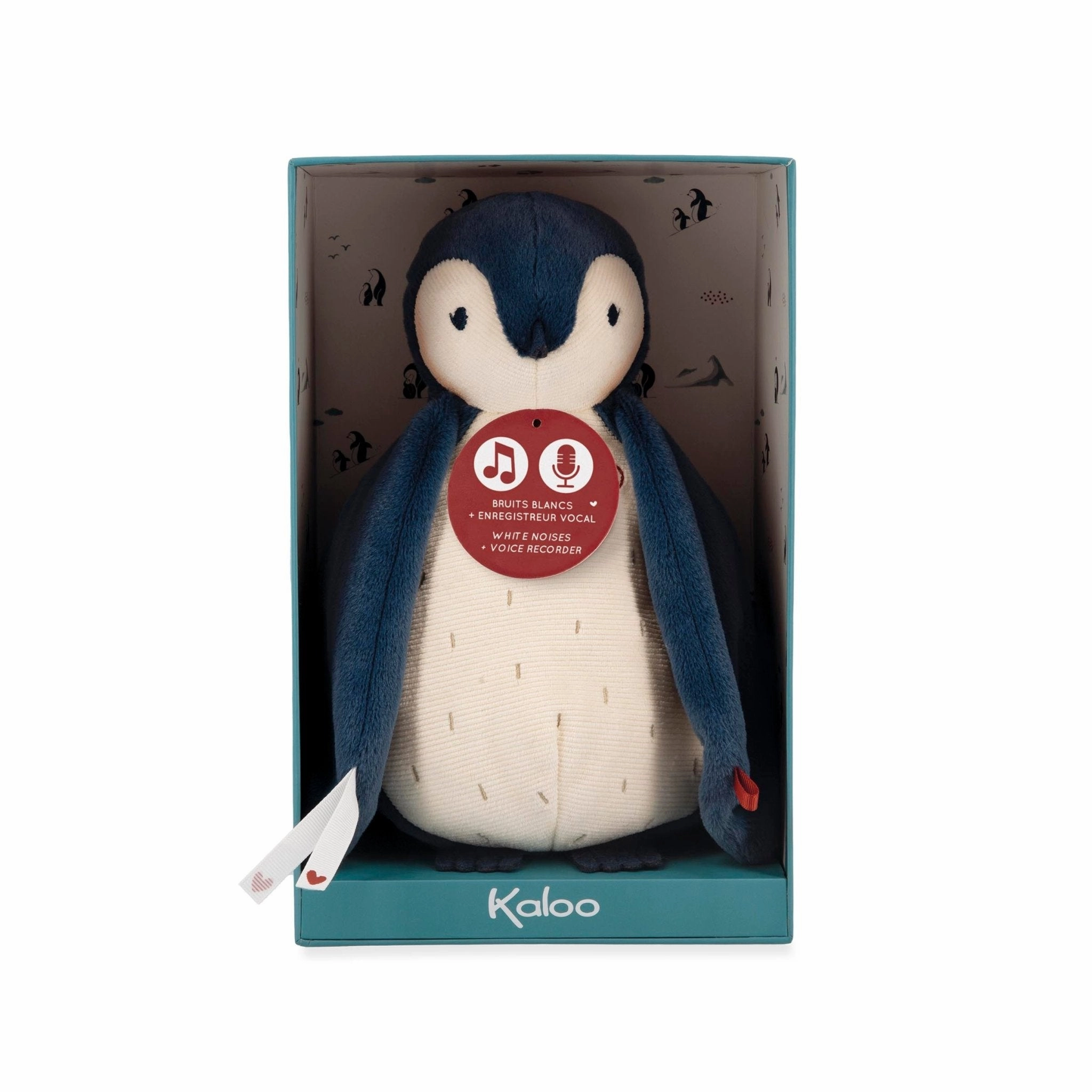 Atomic Model Kaloo White Noises Voice Recorder Plush Blue
