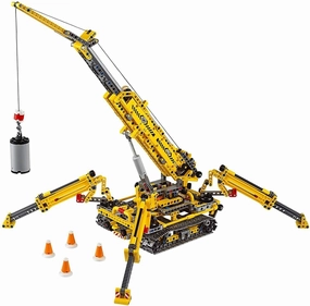 Character Arc LEGO TECHNIC 42097 Compact Crawler Crane and Tower Crane, 2 in 1 Spiderlike Model, Construction Set