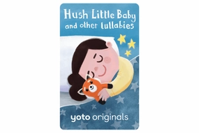 Letter Block Performance Indicator Yoto Card: Hush Little Baby and Other Lullabies