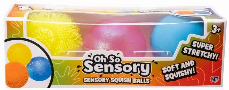 Sensory Squish Ball Pack of 3 Push Walker