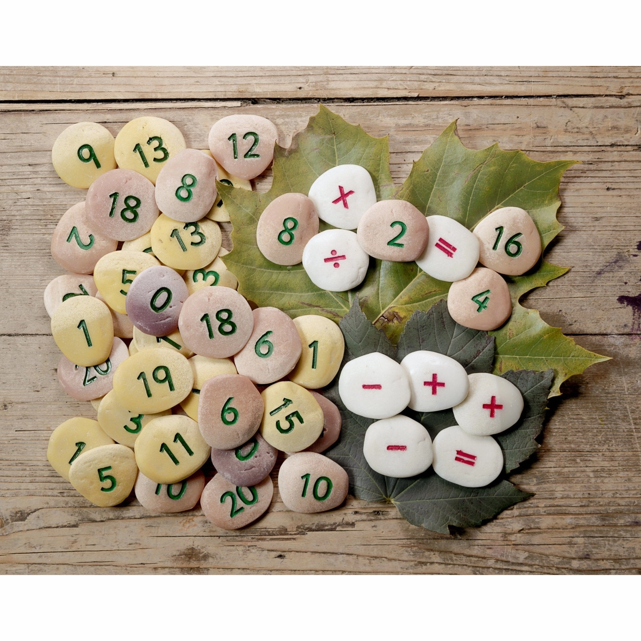 Yellow Door Sum Building Pebble Set Music player