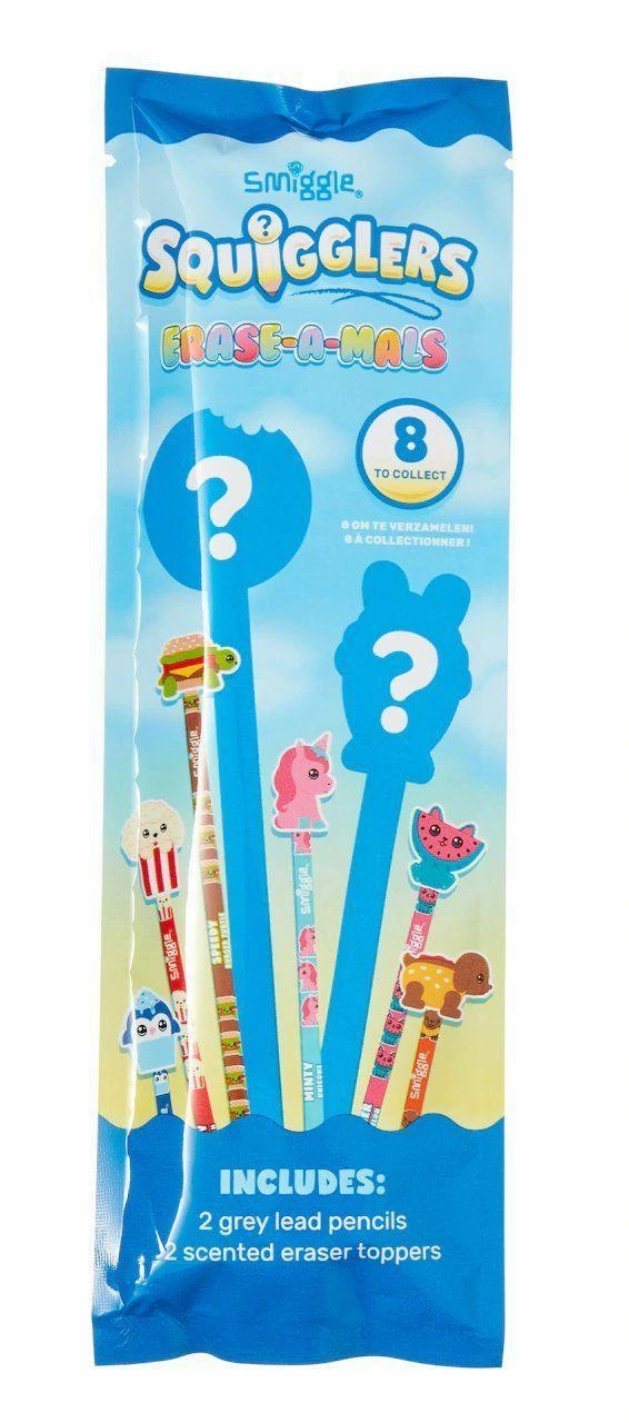 SMIGGLE Squigglers Eraser Pencil - Blue Cooking Set Love Express