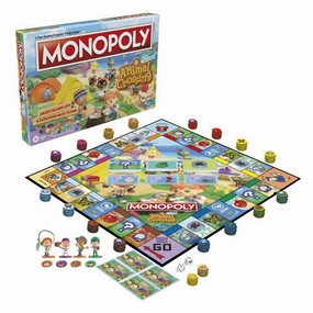 Monopoly Animal Crossing New Horizons Edition Board Game Cartoon Character