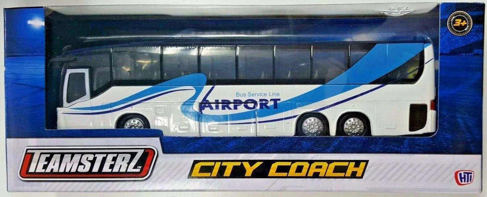 Sculpture Material Teamsters Diecast Toy Model Coach City Vehicle Express - Assortment