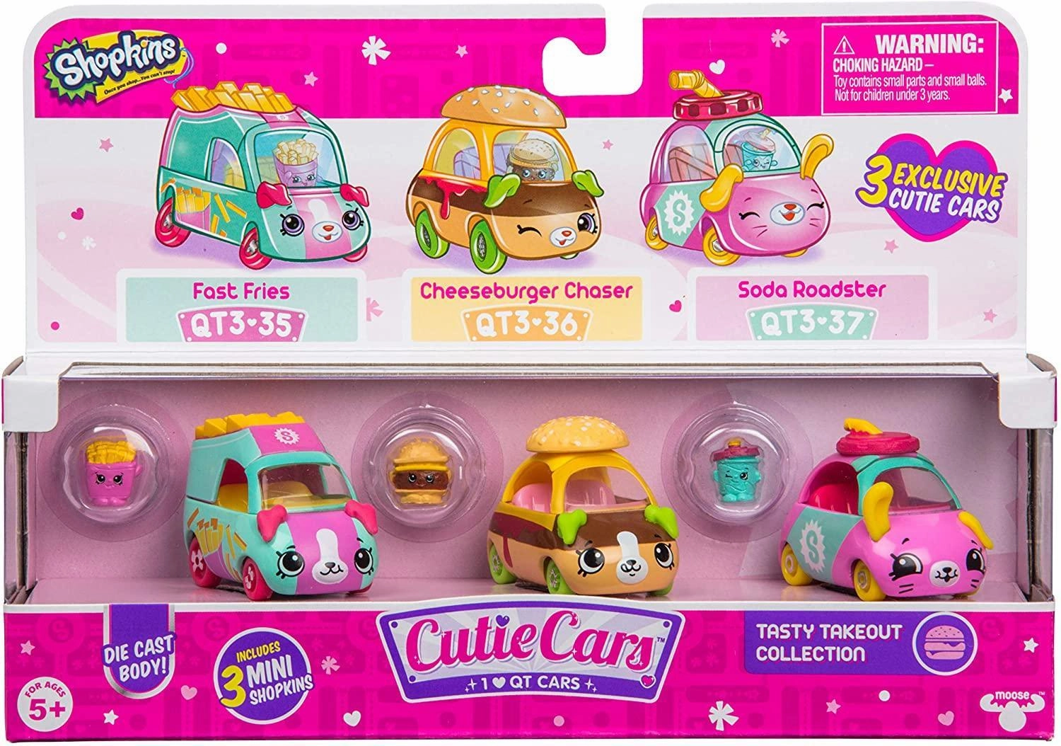 Bar Elevate Shopkins 57139 S3 3-Pack Tasty Takeout