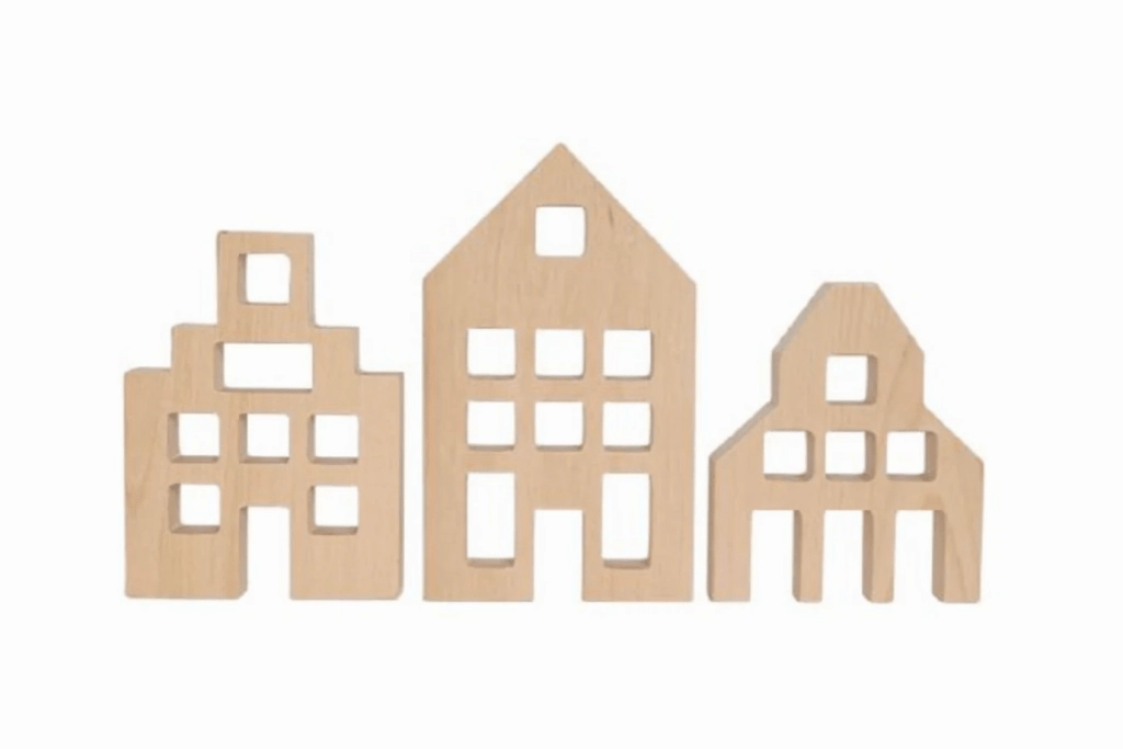 Talking Animal Papoose House Blocks