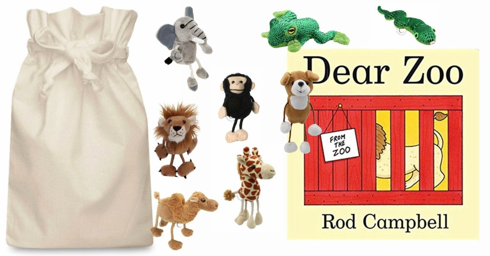 Dear Zoo Story Sack with Puppet Company Finger Puppets Discovery Set Solar System