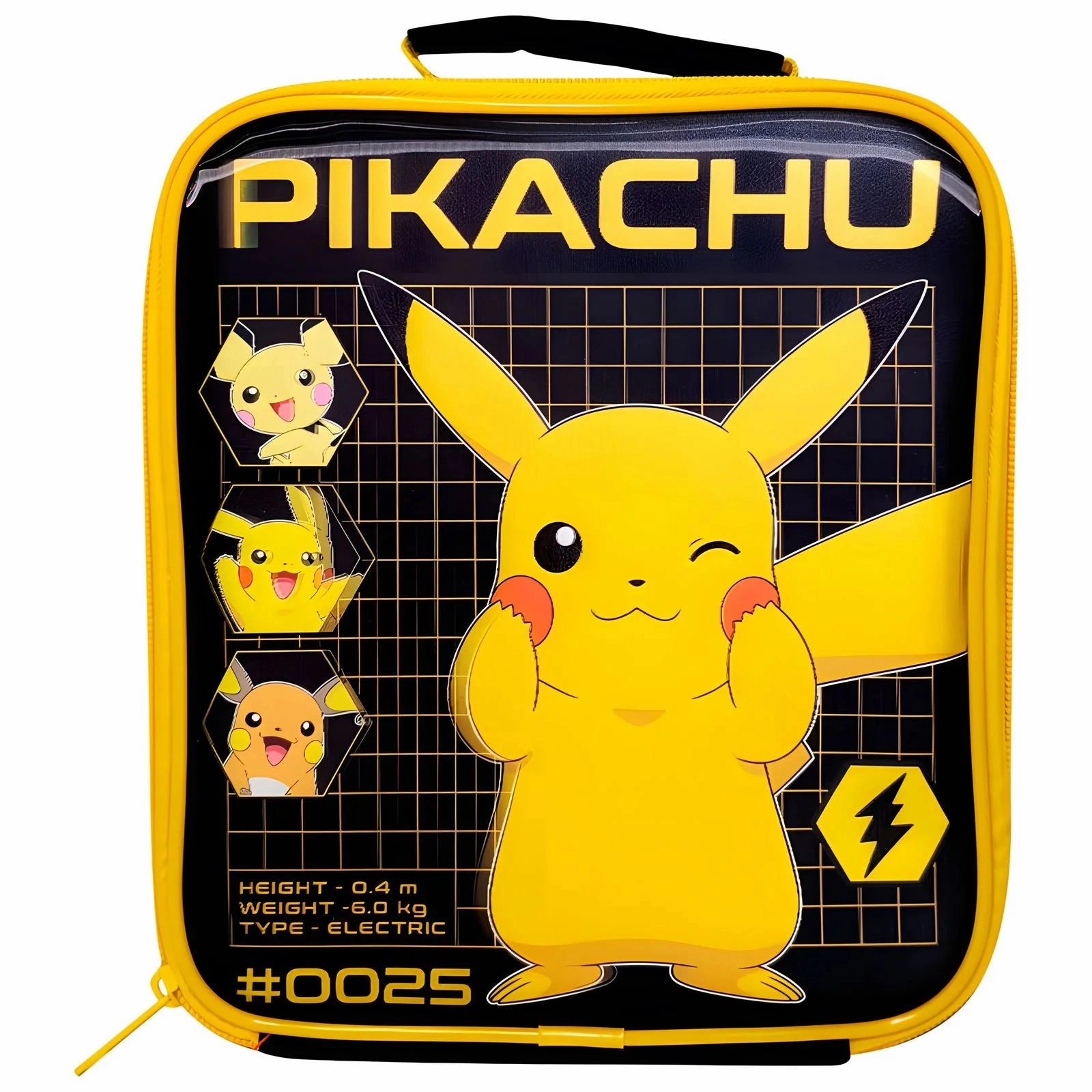 Pokemon Pikachu Lenticular Thermal Lunch Bag Dance Move