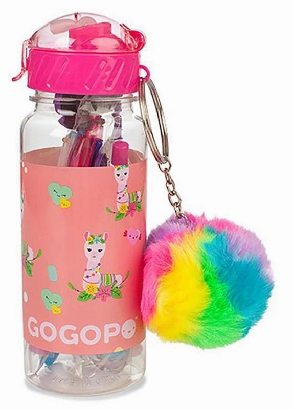 GOGOPO Llama Bottle With Stationery Magic Kingdom Color Recognition