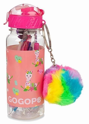 GOGOPO Llama Bottle With Stationery Magic Kingdom Color Recognition
