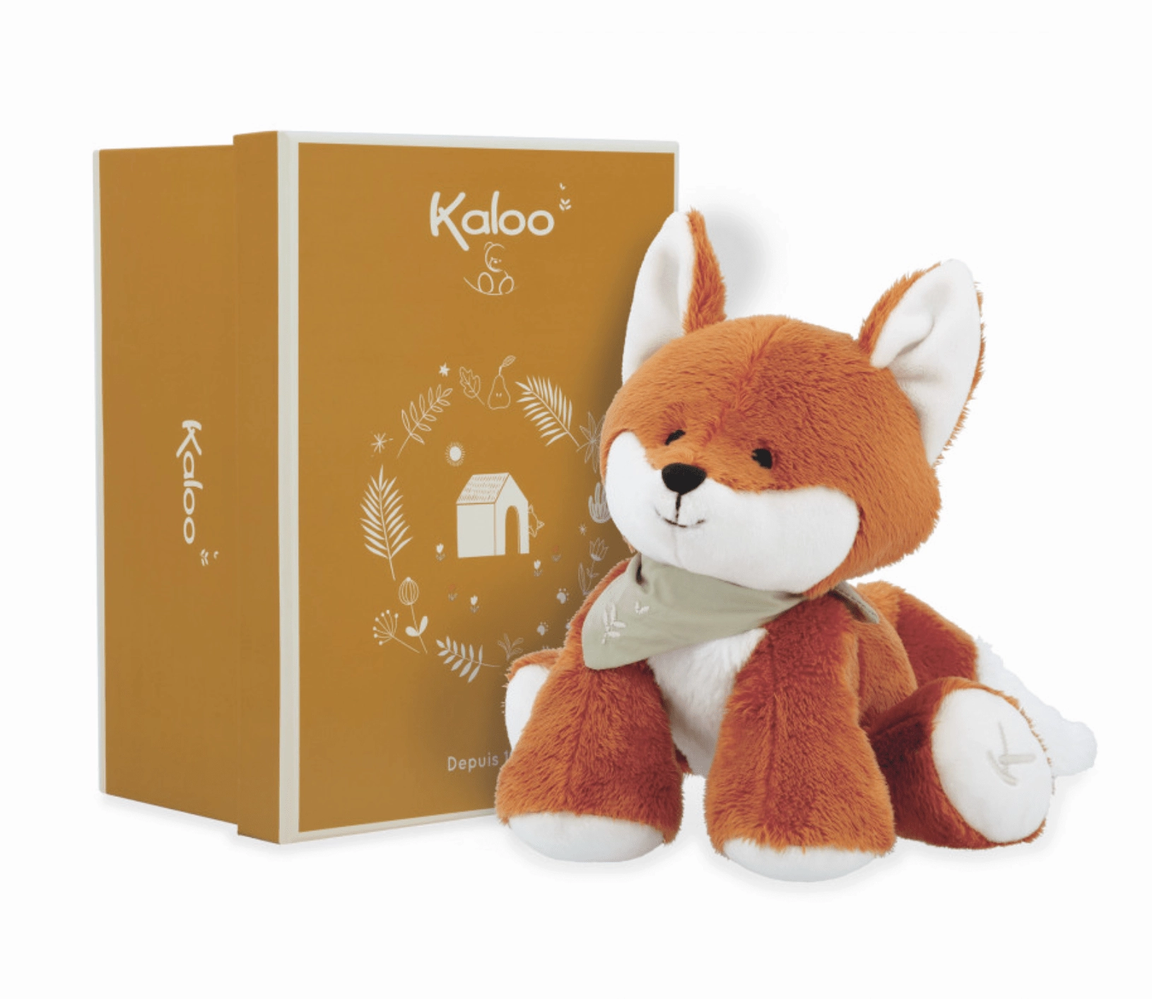 Kaloo Les Amis Paprika Fox Soft Toy Large 45cm Color Therapy