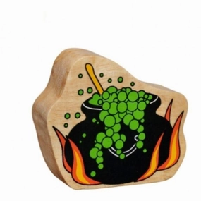 Entry Allow Joy Feel Lanka Kade Natural Green and Black Cauldron