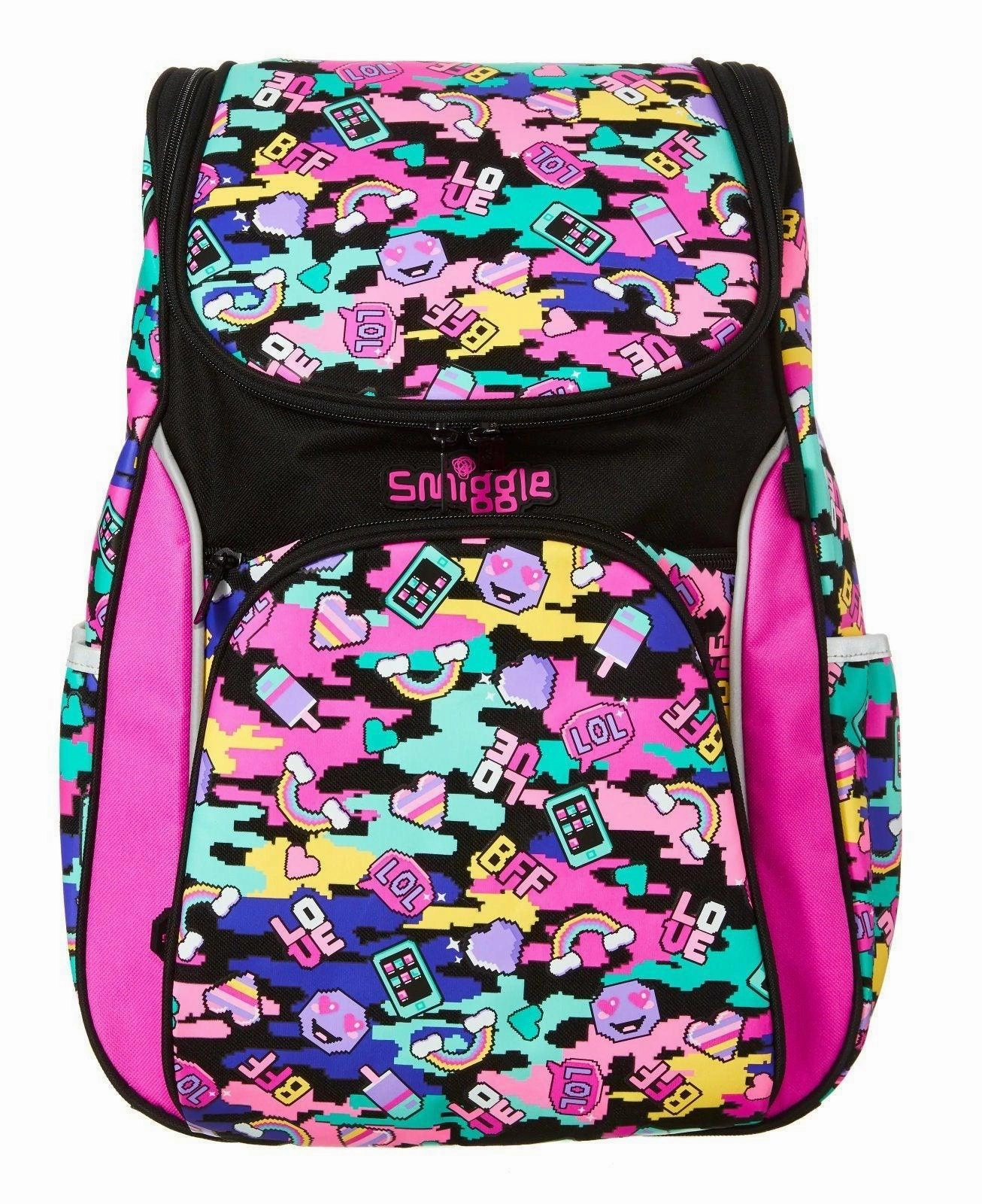 Patience Teach String Theory SMIGGLE Seek Reflective Access Backpack 42cm