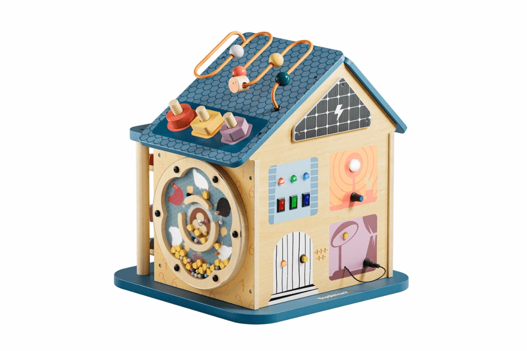 Time saving Top Bright - Activity House - 12-in-1 Busy Board