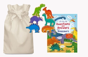 Questions and Answers about Dinosaurs Story Sack Push Walker Control Relinquish