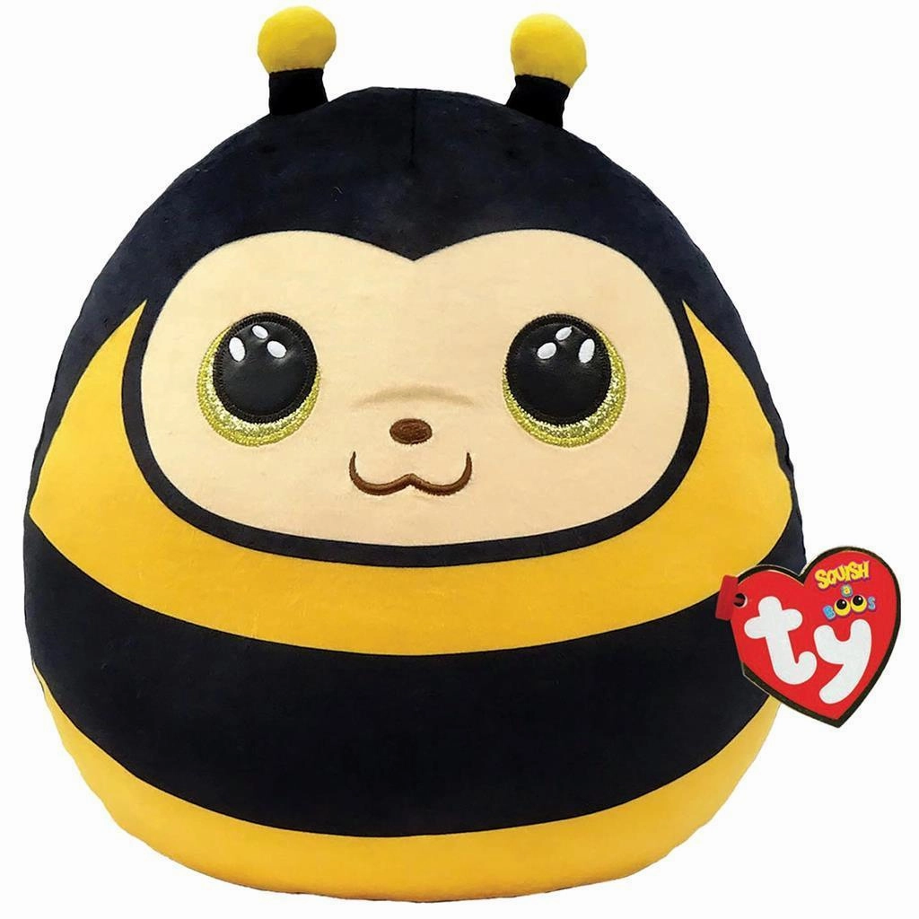 Talking Animal Ty Squish a Boo Zinger Bee 31cm Cushion