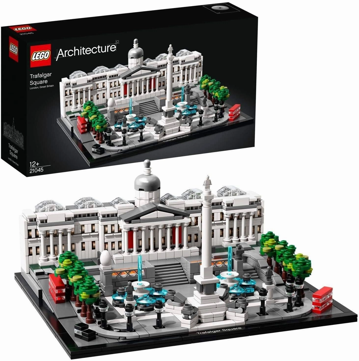 LEGO 21045 Architecture Trafalgar Square Building Set Collaborative Work